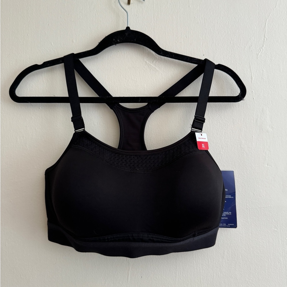 The Show off Sports Bra by Champion // Black XL